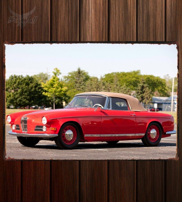 Металлическая табличка BMW 503 Cabriolet Металлическая табличка BMW 503 Cabriolet